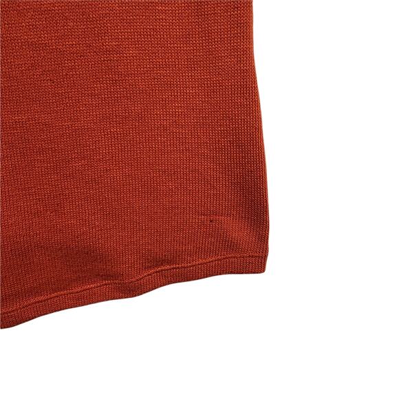 Cato Woman Orange Knit Sleeveless Sweater Size 18/20W - Picture 8 of 10